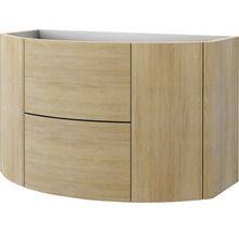 Waschtischunterschrank Eden 90 cm Tabak Eiche