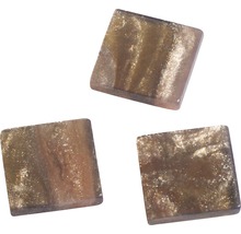 Acryl-Mosaik, 1x1cm, marmori, gold-thumb-0