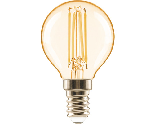 FLAIR LED Tropfenlampe G45 E14/4W(33W) 380 lm 2000 K warmweiß amber