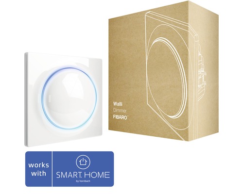 smartwares Licht-Funksteuerung, Smart Home Funk Schalter Set - Unterputz  Einbaudimmer + Fernbedienung