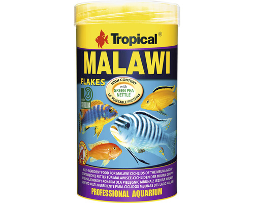 Flockenfutter Tropical Malawi 250 ml Buntbarschfutter mit höherem Pflanzenanteil