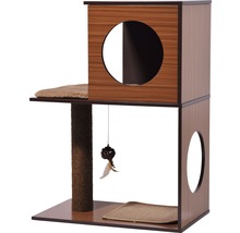 Katzenbaum mit Kratzbaum, Liegeflächen und Spielzeug