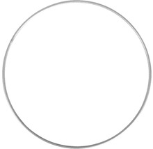 Metallringe beschichtet, 15cm ø, silber