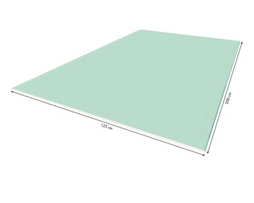 Gipsplatte, 125 cm x 200 cm