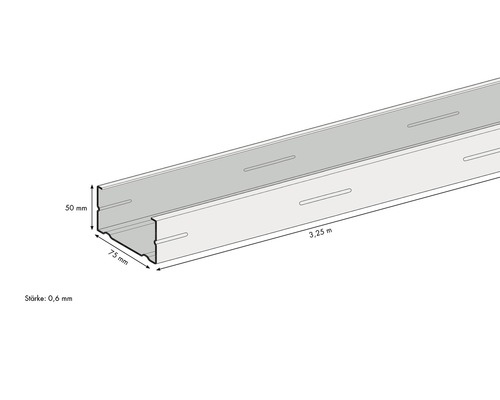 Knauf CW-Ständerprofil 3250 x 75 x 50 mm