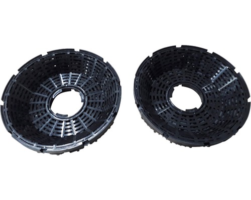 Zwei Holzkohlekörbe aus Metall für Grills