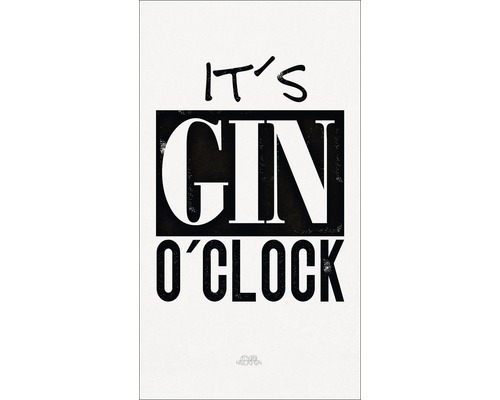 Decopanel Gin O`Clock 15x30 cm