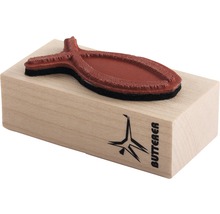Stempel Fisch 3x6 cm