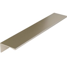 Möbelgriff Griffleiste Alu/champagner Lochabstand 192 mm LxH 230/24 mm