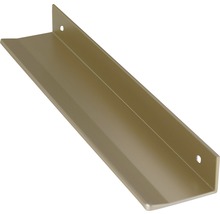 Möbelgriff Griffleiste Alu/champagner Lochabstand 192 mm LxH 230/24 mm