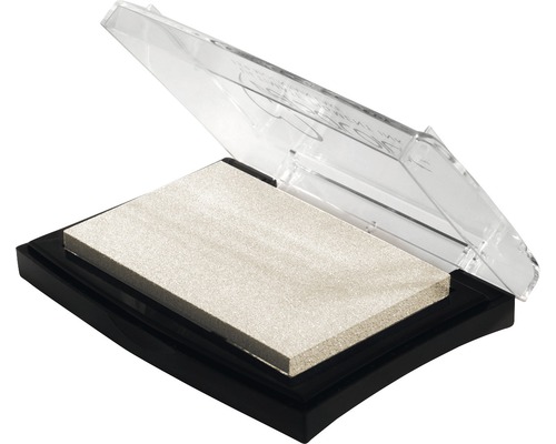 Lidschatten in schwarzer Dose mit transparentem Deckel