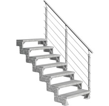 Metalltreppe mit Geländer