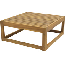 Loungeset 4 -Sitzer bestehend aus: Sessel, Hocker, Tisch Holz inkl. Auflagen-thumb-9
