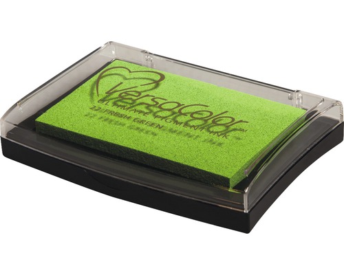 Versacolor Stempelkissen mit frischer grüner Tinte