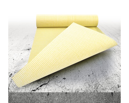 Gelbe Gewebefliese in Rollenform für Bodenarbeiten