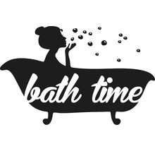 Stempel "bath time", 4x6cm-thumb-0