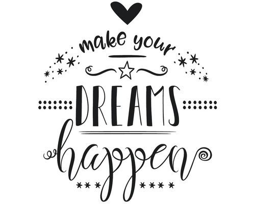 Stempel "make your DREAMS happen"-0