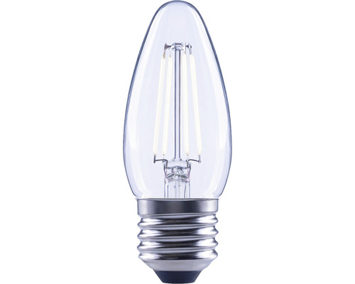 FLAIR LED Kerzenlampe dimmbar C35 E27/2,2W(25W) 250 lm 4000 K neutralweiß klar