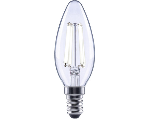 FLAIR LED Kerzenlampe dimmbar C35 E14/6W(60W) 806 lm 4000 K neutralweiß klar
