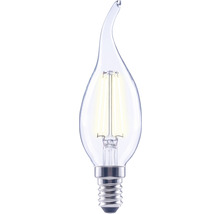 FLAIR LED Kerzenlampe dimmbar CL35 E14/2,2W(25W) 250 lm 4000 K neutralweiß klar Windstoß Kerzenlampe