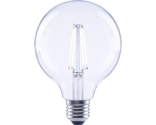FLAIR LED Globelampe dimmbar G95 E27/7W(60W) 806 lm 4000 K neutralweiß klar