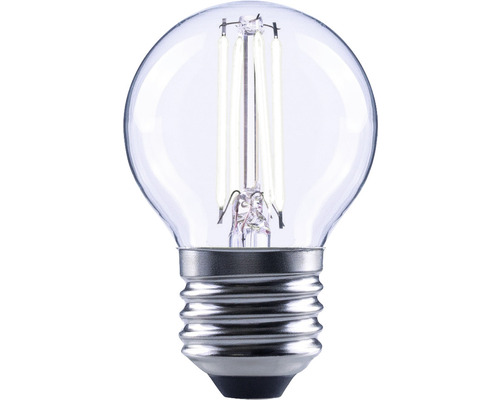 FLAIR LED Tropfenlampe dimmbar G45 E27/2,2W(25W) 250 lm 4000 K neutralweiß klar