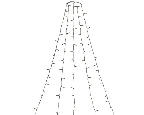 Lichterkettenkegel zur Dekoration