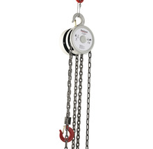 Kettenzug mit Haken zur Lastenbewegung
