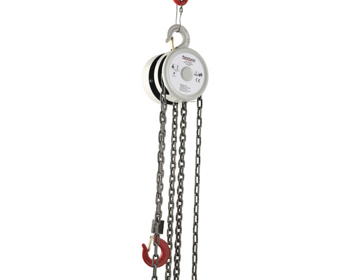 Kettenzug mit Haken zur Lastenbewegung