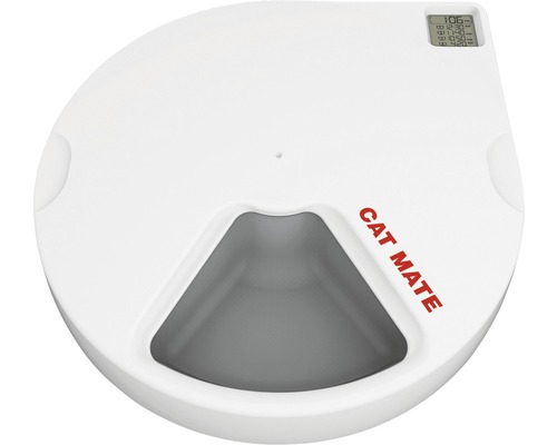Futterautomat CAT MATE C500 Ø 29 cm weiß Futterautomat CAT MATE C500 Ø 29 cm weiß