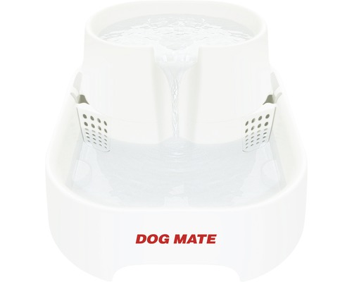 Trinkbrunnen Dog Mate 6 l 37x28x17 cm weiß