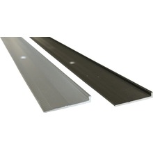 Profilleiste Abschluss Slate-Lite F-Line silber 2,5 m-thumb-2