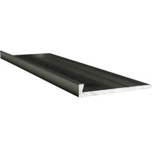 Profilleiste Abschluss Slate-Lite F-Line stahl 2,5 m-thumb-0