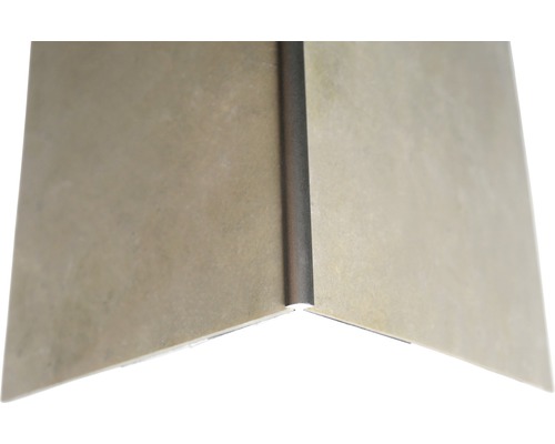 Fliesenabschluss mit Metallschiene