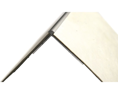 Detailansicht von zwei Laminatpaneelen mit Klickverbindung.