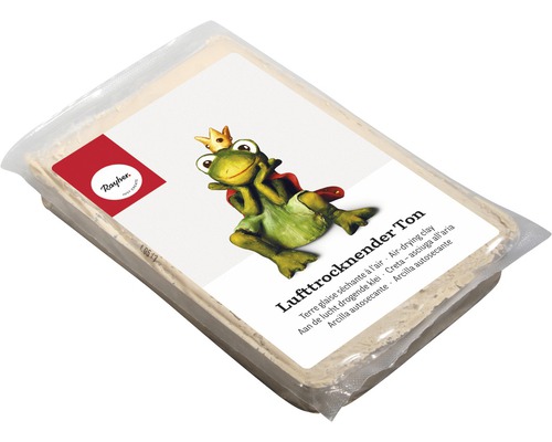 Lufttrocknende Modelliermasse in Verpackung