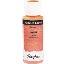 Acryl Lasur Farbstoff in einer Flasche