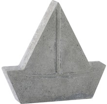 Dekofigur Segelboot aus Beton