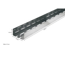 Metall Hutprofil 5 Meter lang