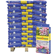 Aktiv-Pflanzenerde Floragard (54 Sack x 20 Liter=1,08 m³) 1 Palette