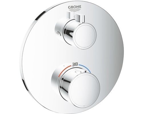 GROHE Unterputz Thermostat Badewanne GROHTHERM chrom 24076000-0