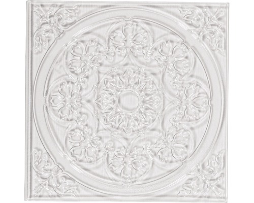 Relief-Eingießplatte Mandala, 11x11 cm