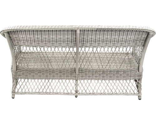 Gartencouch aus Rattan für zwei Personen