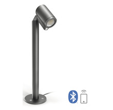 Steinel LED Sensor Strahler 7,9W 512 lm 3000 K warmweiß per App steuerbar Spot Way SC anthrazit-thumb-1