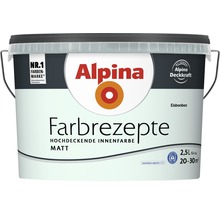 Alpina Farbrezepte Eisbonbon, hochdeckende Innenfarbe, 2,5 Liter
