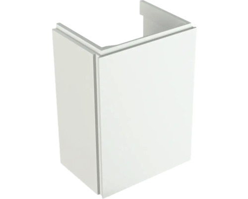 GEBERIT Waschtischunterschrank Xeno² weiß hochglanz 1 Auszug für 40 cm 500502011 Weißer Waschtischunterschrank für das Badezimmer