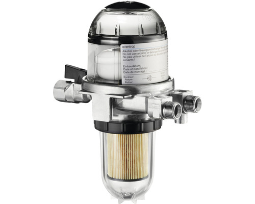 Oventrop Heizölfilter / Heizölentlüfter TOC-DUO-3 mit Filtereinsatz Siku 25-40 µm G3/8 IG X G3/8 AG 2142732