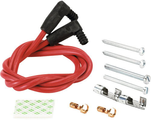 Danfoss Service- und Umbausatz 052F0061 für Umbau Zündtrafo auf Zündeinheit EBI Anschlussset mit Kabel, Schrauben, Kontakten und Klebestreifen