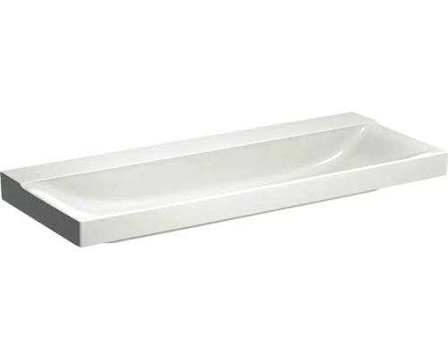 GEBERIT Waschtisch Xeno² 120 cm weiß mit KeraTect® Spezialglasur ohne Hahnloch 500552011