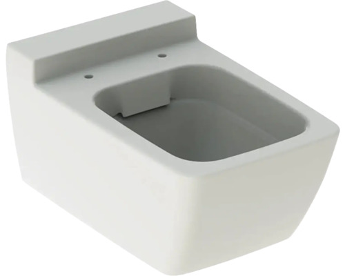 Wand-WC GEBERIT Xeno² Tiefspüler ohne Spülrand weiß KeraTect® Spezialglasur ohne WC-Sitz 500500011